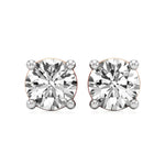 Thea | 4-Prong Round Lab-Grown Diamond Stud - Nivara
