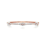 Anek | Classic Marquise & Round Lab Grown Diamonds Bangle