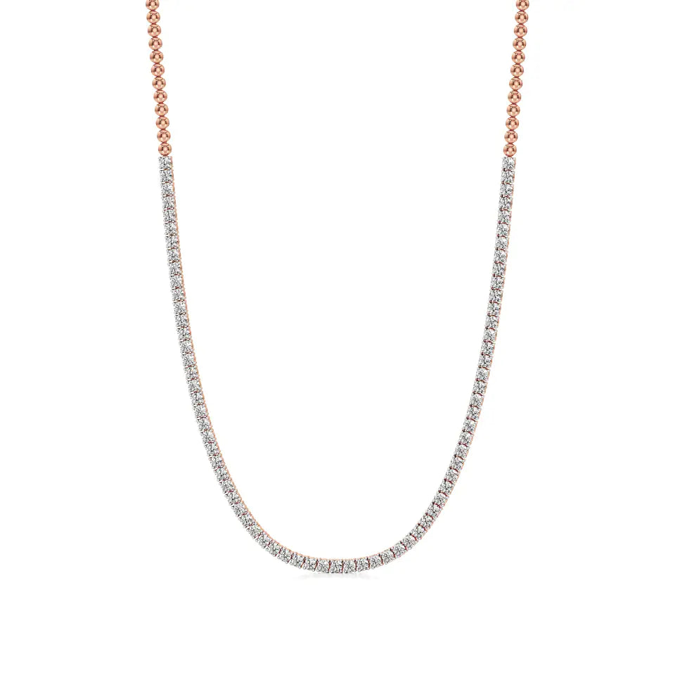 Sutra | Round Lab Grown Diamonds Tennis Necklace