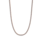 Sutra | Round Lab Grown Diamonds Buttercup Setting Tennis Necklace