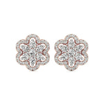 Flora | Round Lab-Grown Diamond Studs - Nivara