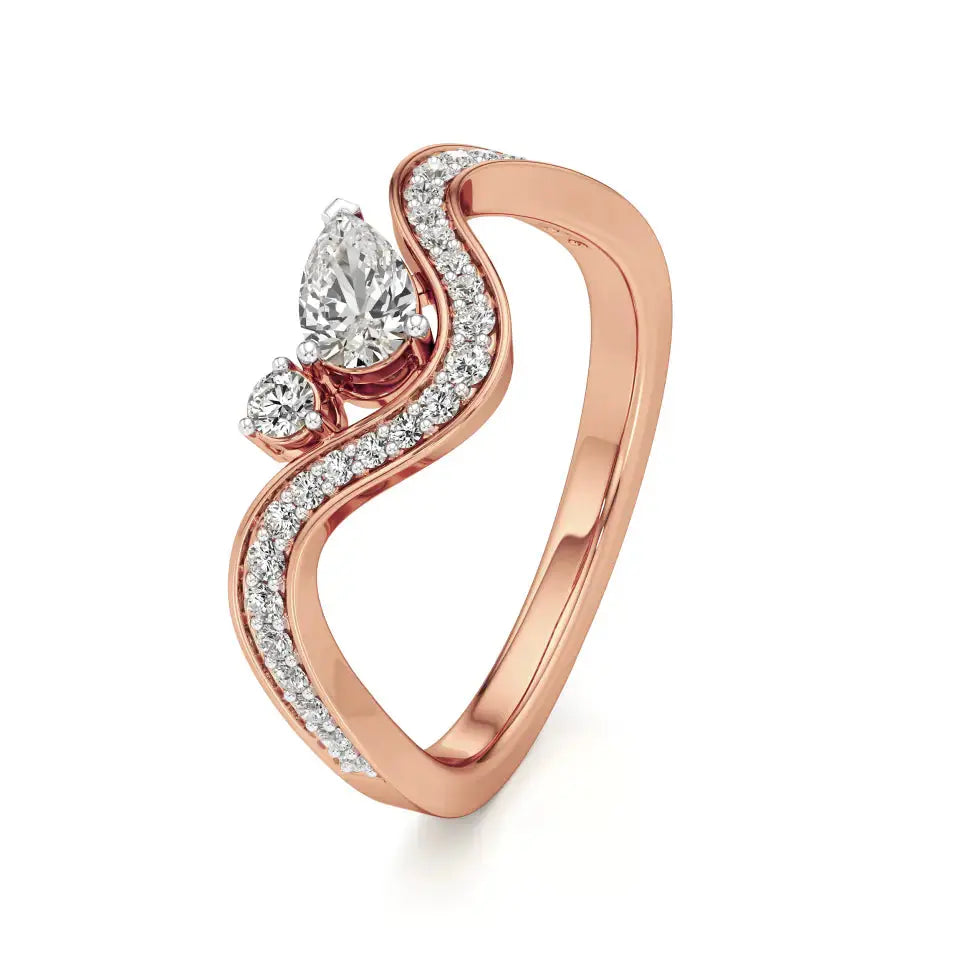 Amara | Lab-Grown Diamond Halo Ring - Nivara