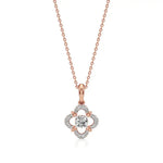 Flora | Elegant Lab Grown Diamond Pendant - Nivara