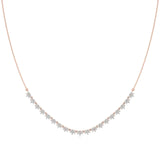 Noor | Round Lab Grown Diamonds Necklace