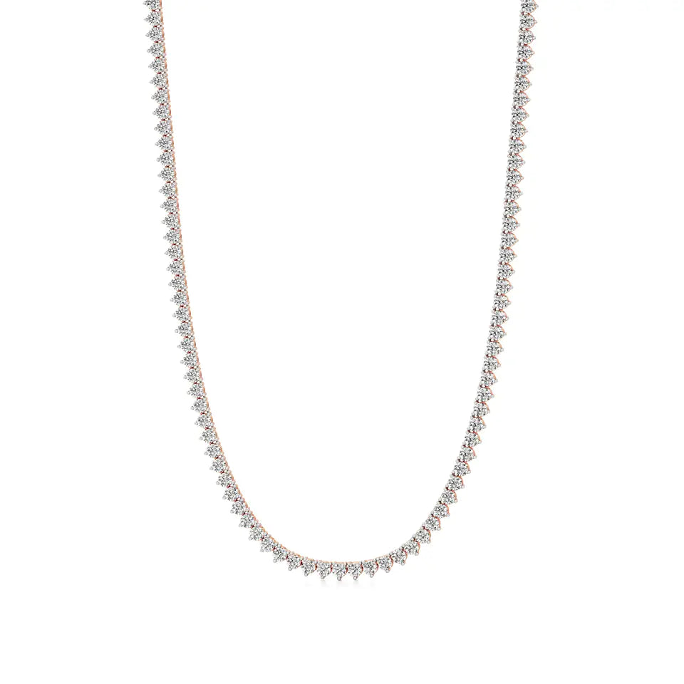 Sutra | Round Lab Grown Diamonds Tennis  Necklace