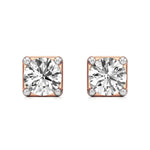 Thea | 4-Prong Round Lab-Grown Diamond Stud - Nivara