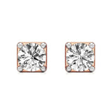 Thea | 4-Prong Round Lab-Grown Diamond Stud - Nivara