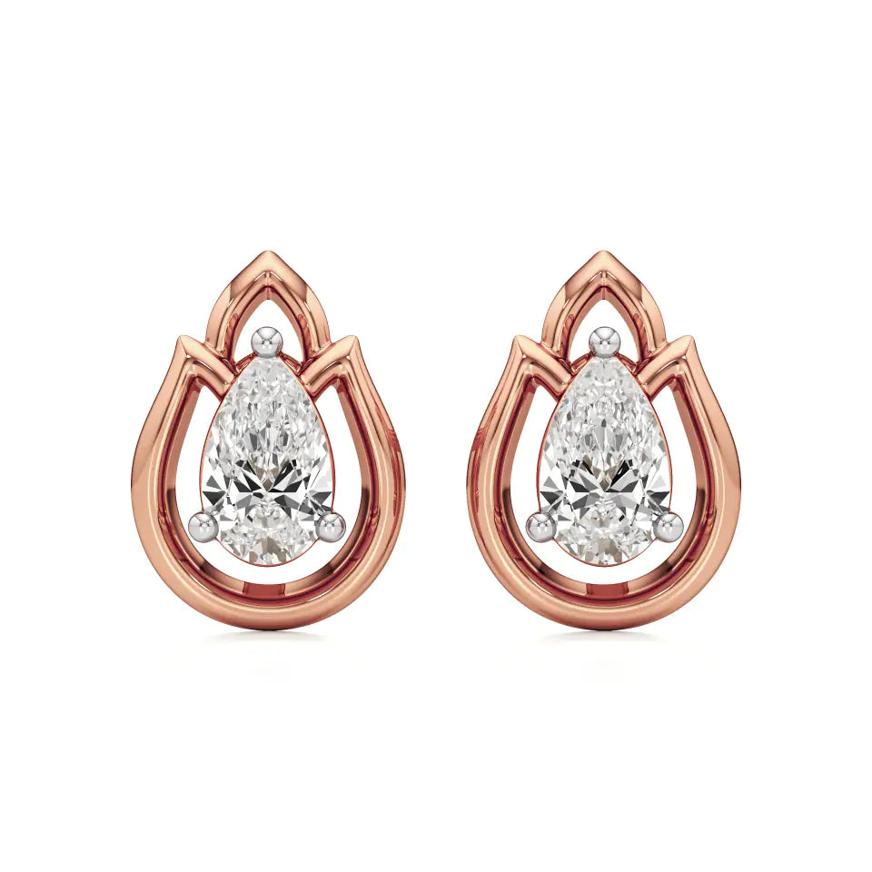 Amaya | Pear Lab-Grown Diamond Studs