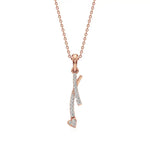 Mode | Round Lab Grown Diamonds Pendant - Nivara