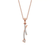 Mode | Round Lab Grown Diamonds Pendant - Nivara