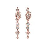 Celestia | Round Lab-Grown Diamonds Danglers - Nivara