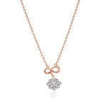 Foreva | Pear & Round Lab Grown Diamonds Infinity  Pendant - Nivara