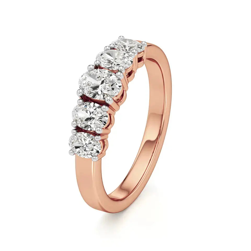 Foreva | Oval Lab-Grown Diamond Ring - Nivara