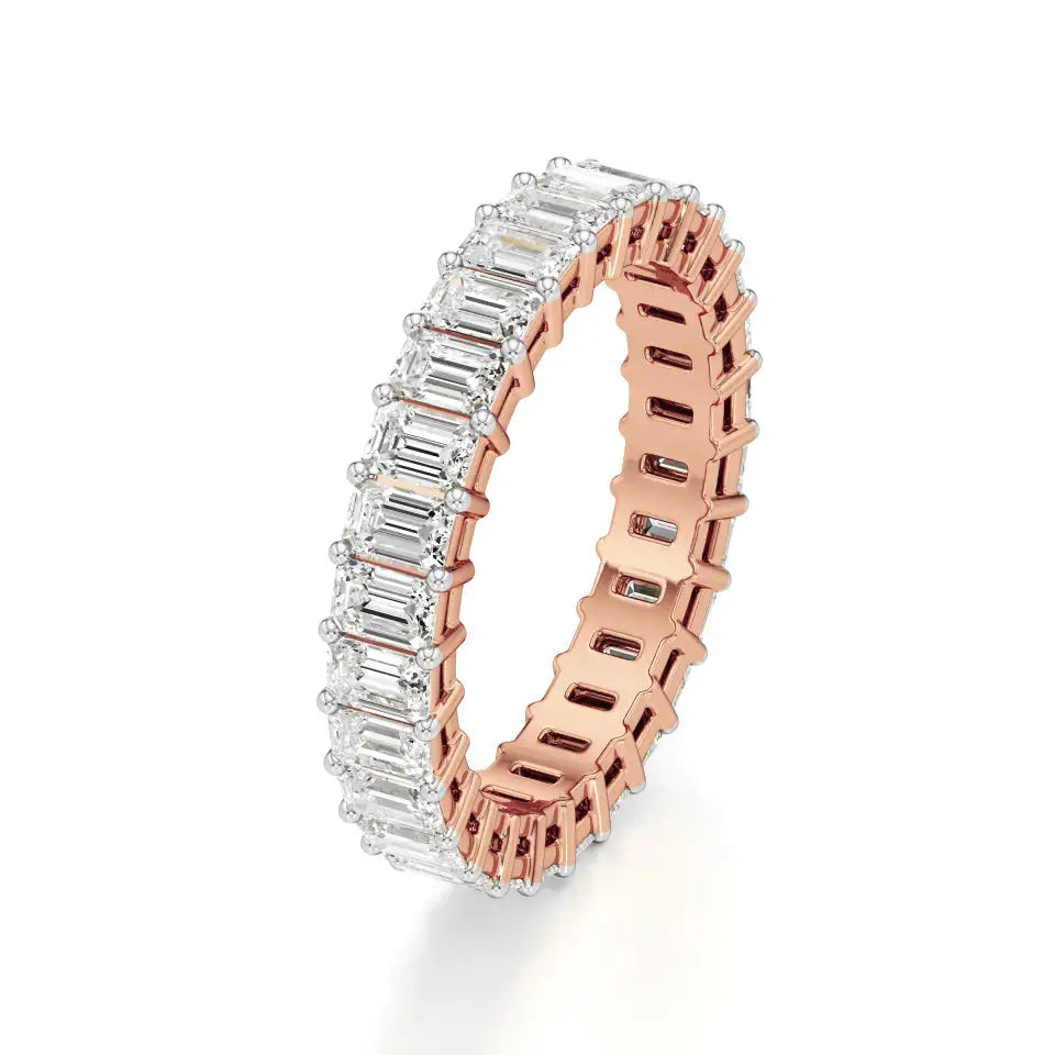 Foreva | Emerald Lab-Grown Diamond Ring - Nivara
