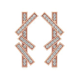 Mode | Round Lab-Grown Diamonds Clustered Studs - Nivara