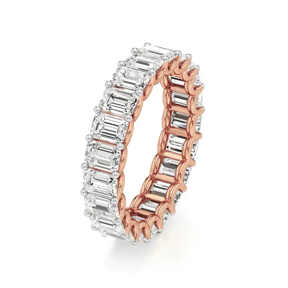 Foreva | Emerald Lab-Grown Diamond Ring - Nivara