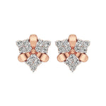 Flora | Round Lab-Grown Diamonds Clustered Studs - Nivara