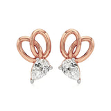 Mode | Pear Lab-Grown Diamond Studs - Nivara