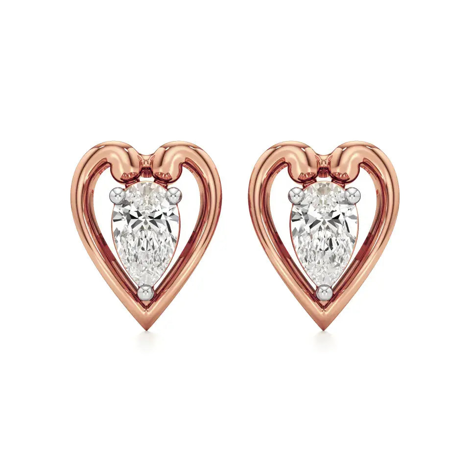 Sneh | Pear Lab-Grown Diamonds Studs - Nivara