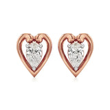 Sneh | Pear Lab-Grown Diamonds Studs - Nivara