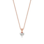 Sneh | Heart-Cut Solitaire Lab Grown Diamond Pendant - Nivara