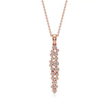 Celestia | Classic Round Lab Grown Diamonds Cluster Pendant - Nivara