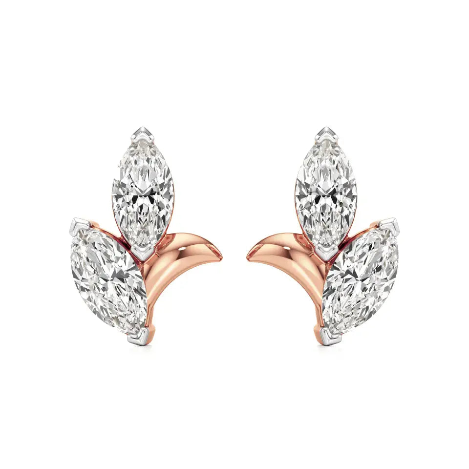 Mode | Marquise Lab-Grown Diamond Studs - Nivara