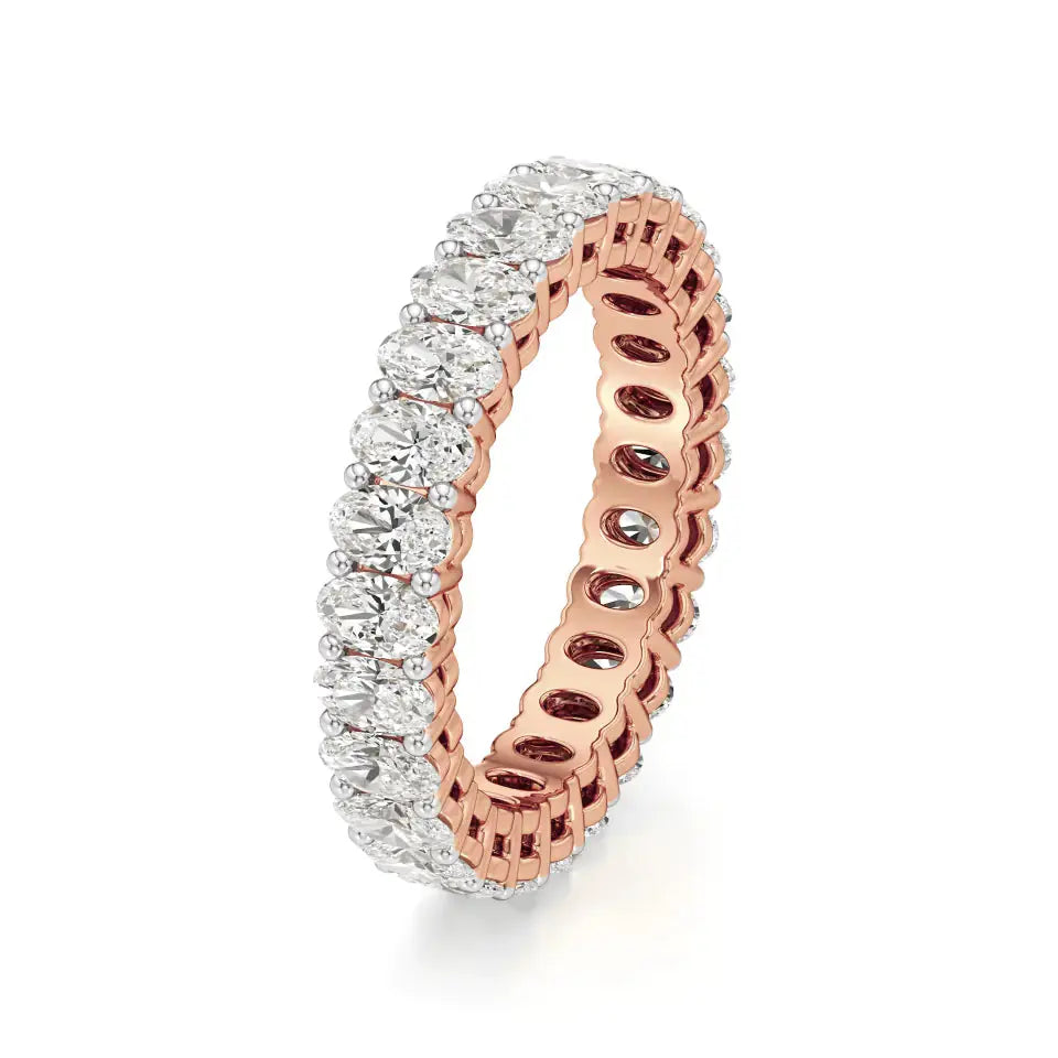 Foreva | Oval Stones Lab-Grown Diamond Ring - Nivara