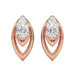 Sia | Pear Soliltaire Lab-Grown Diamond Studs - Nivara