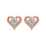 Sneh | Round Lab-Grown Diamonds Studs - Nivara