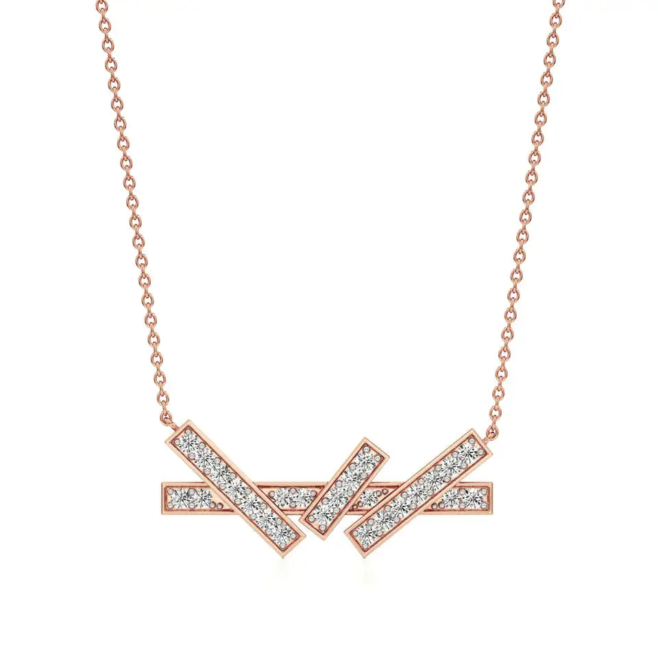 Mode | Round Lab Grown Diamonds Pendant - Nivara