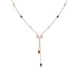 Sutra | Marquise-Cut Rubies & Lab Grown Diamonds Necklace