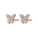 Vanya | Round Lab-Grown Diamonds on Butterfly Design - Nivara
