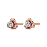 Mirage | Round Lab-Grown Diamonds Studs - Nivara