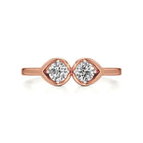 Mode | Round Lab-Grown Diamond Ring - Nivara