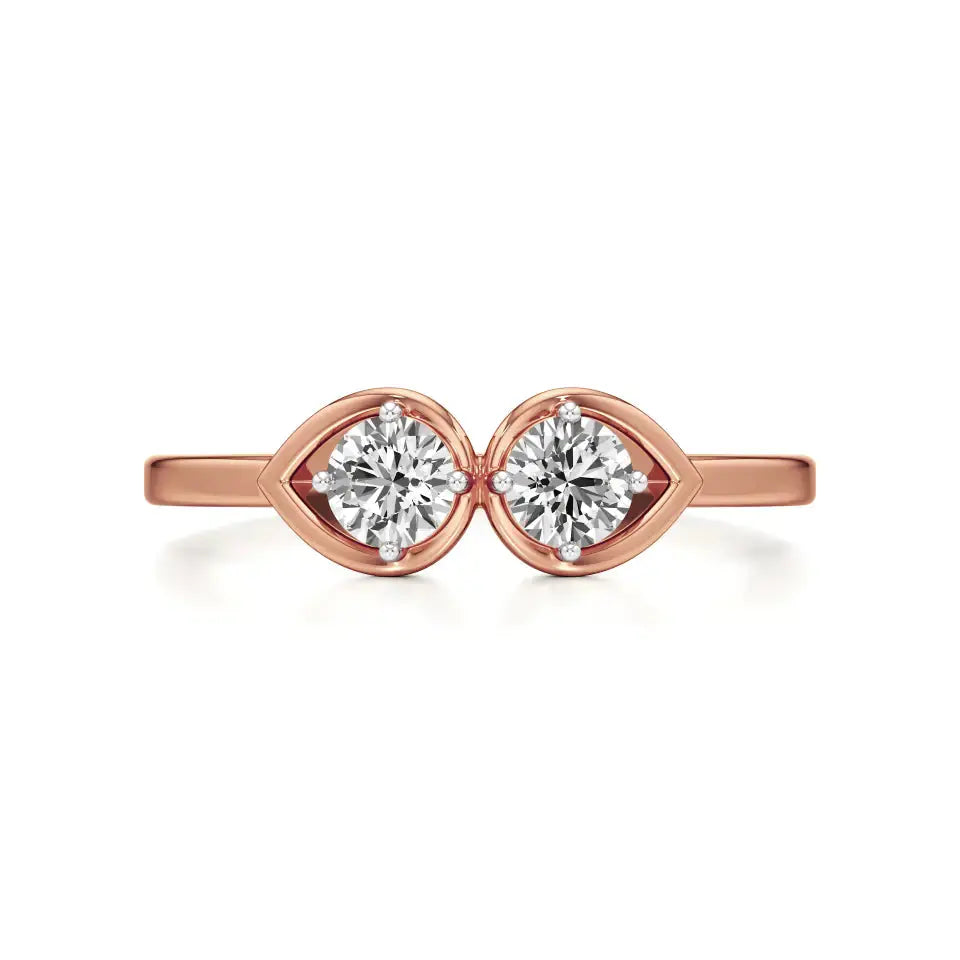 Mode | Round Lab-Grown Diamond Ring - Nivara