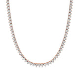 Sutra | Round Lab Grown Diamonds Tennis  Necklace