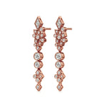 Celestia | Round Lab-Grown Diamonds Danglers - Nivara