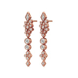Celestia | Round Lab-Grown Diamonds Danglers - Nivara