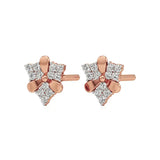Flora | Round Lab-Grown Diamonds Clustered Studs - Nivara