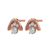 Mode | Round Lab-Grown Diamonds Clustered Studs - Nivara