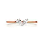 Mode | Marquise & Pear Lab-Grown Diamond Solitaire Ring - Nivara