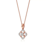 Flora | Elegant Lab Grown Diamond Pendant - Nivara