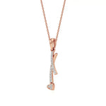 Mode | Round Lab Grown Diamonds Pendant - Nivara