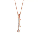 Mode | Round Lab Grown Diamonds Pendant - Nivara