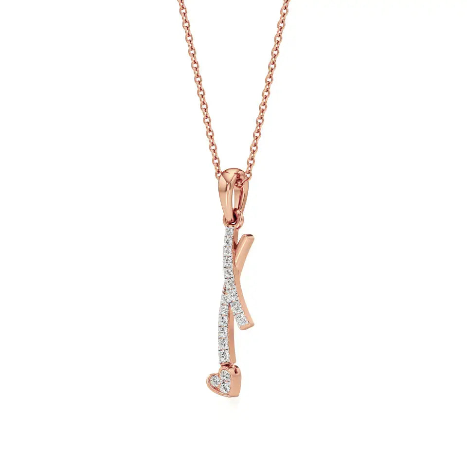 Mode | Round Lab Grown Diamonds Pendant - Nivara