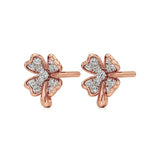 Flora | Round Lab-Grown Diamonds Studs - Nivara