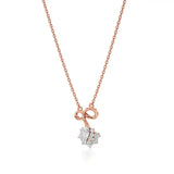Foreva | Pear & Round Lab Grown Diamonds Infinity  Pendant - Nivara