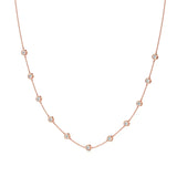 Sutra | Round Lab Grown Diamonds Bezel Setting Necklace