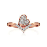 Sneh | Heart Setting Ring - Nivara